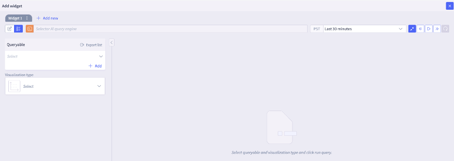 Query Builder S2Ap UI
