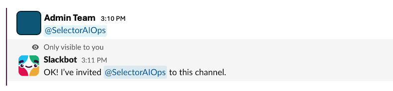 Selector Slack Invite