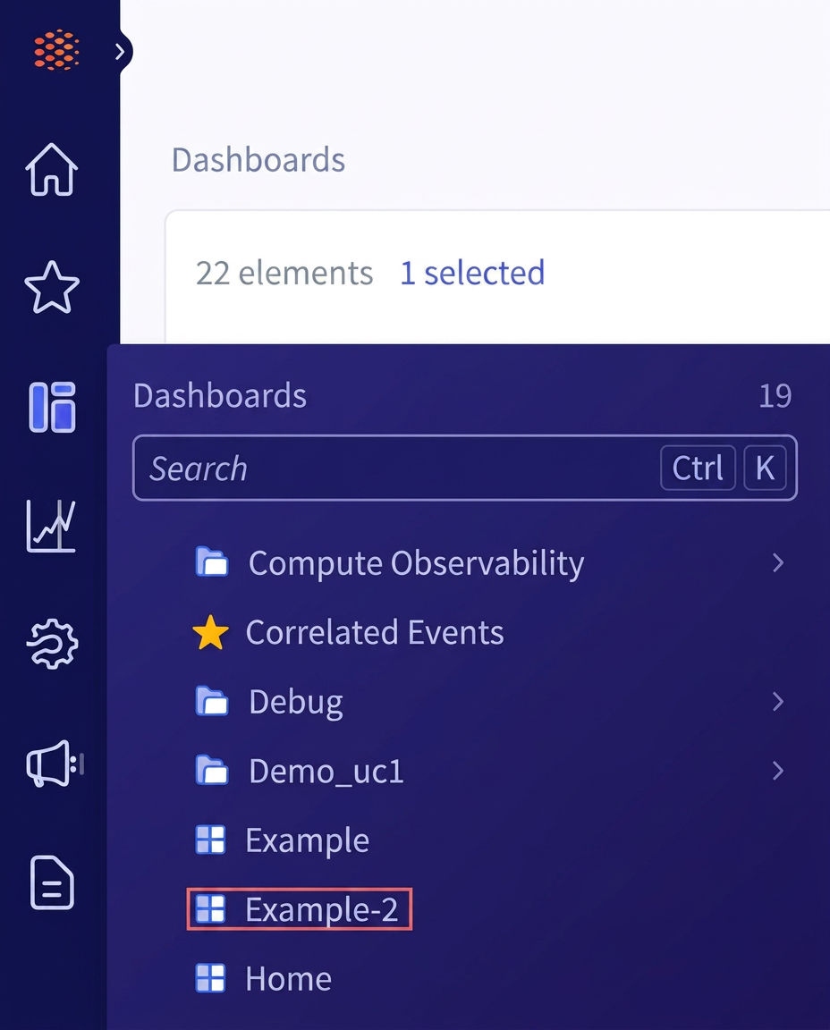 Selector Dashboard Duplicate List