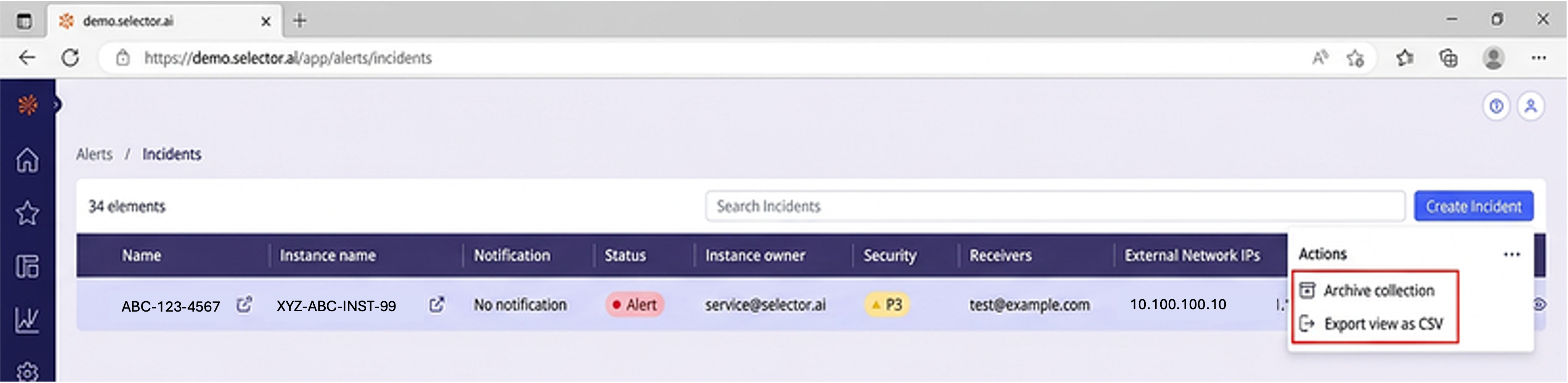 Alert Ind=cidents 2