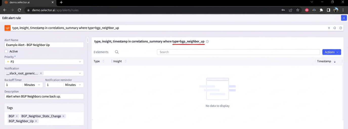Working with Alert Rules 3