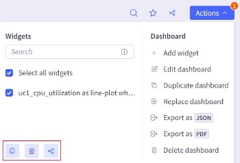 Selector Dashboard Widget Selection 3