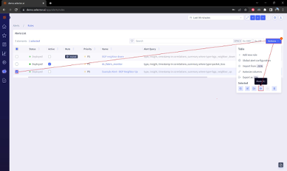Muting an Alert Rule 2