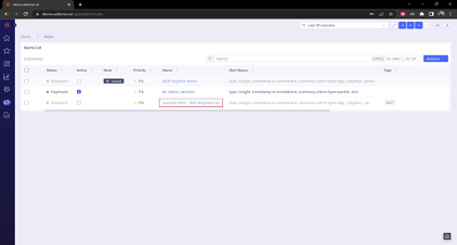 Testing an Alert Rule 1