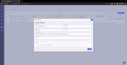 Modifying Incident 2