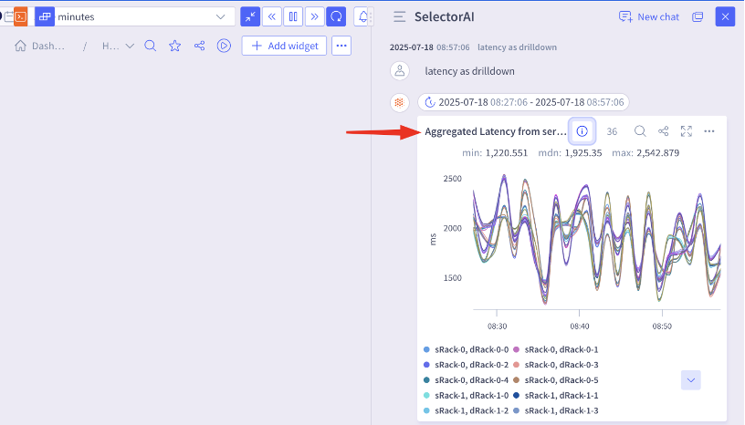 New Widget Drilldown