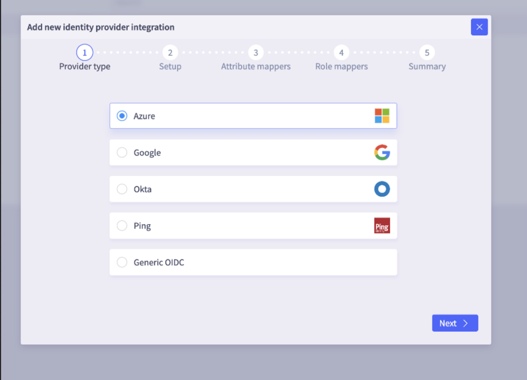 SSO Idenity Provider