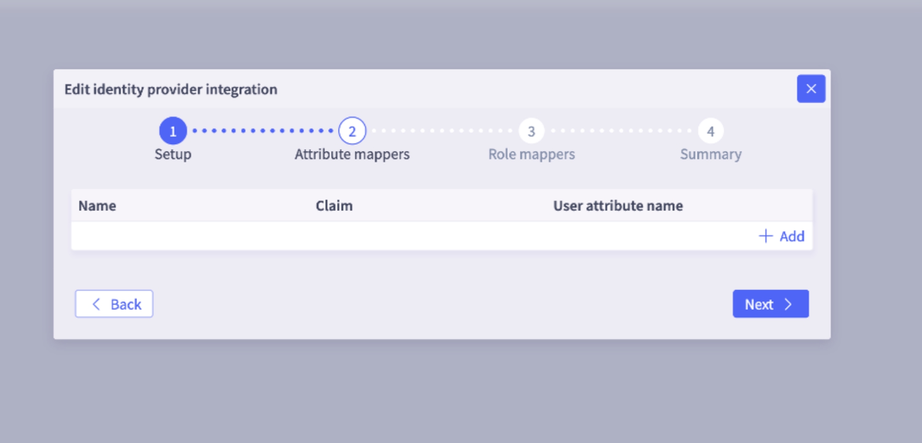 SSO Attirbute Mappers